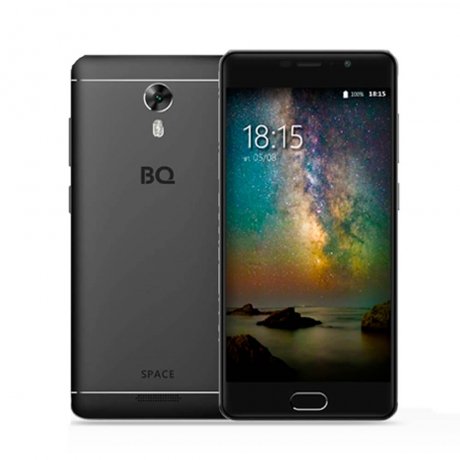 Смартфон BQ Mobile 5202 Space Lite LTE Gray - фото 1