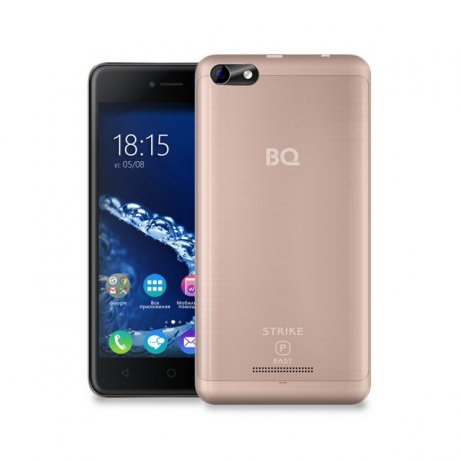 Смартфон BQ Mobile 5058 Strike Power Easy SE Gold - фото 1