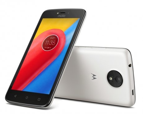 Смартфон Motorola Moto C 8Gb 1Gb White - фото 1