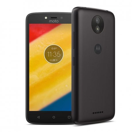 Смартфон Motorola Moto C 8Gb 1Gb Starry Black - фото 1