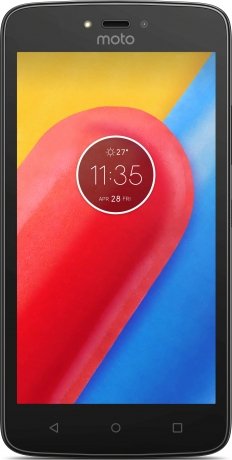 Смартфон Motorola Moto C 8Gb 1Gb Starry Black - фото 2