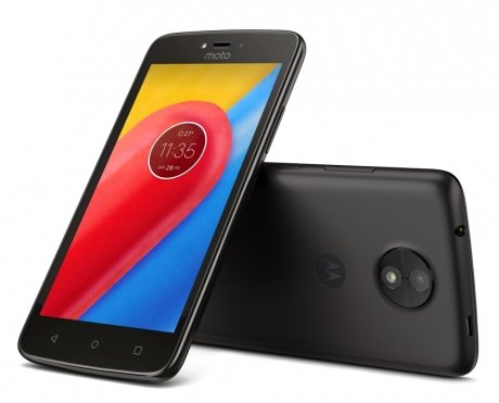 Смартфон Motorola Moto C 8Gb 1Gb Starry Black - фото 4