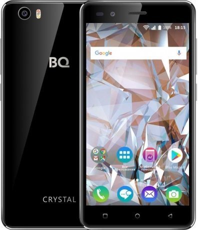 Смартфон BQ Mobile BQ-5054 Cristal Black - фото 1