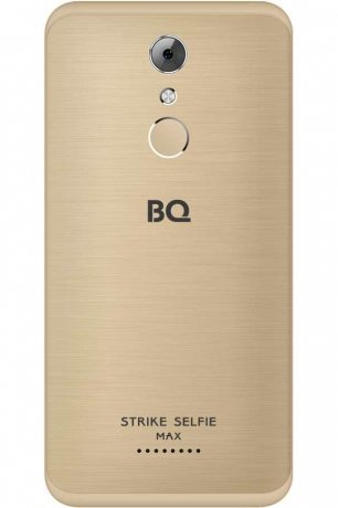 Смартфон BQ Mobile BQ-5504 Stike Selfie Max Gold - фото 3