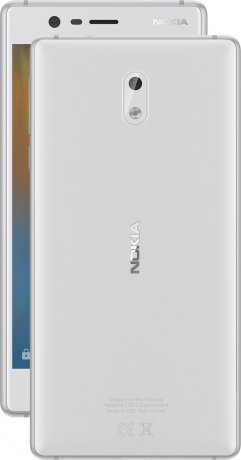 Смартфон Nokia 3 DS White - фото 1