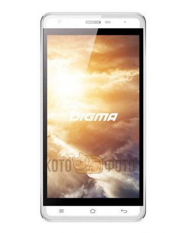 Смартфон Digma Vox S501 3G White - фото 2