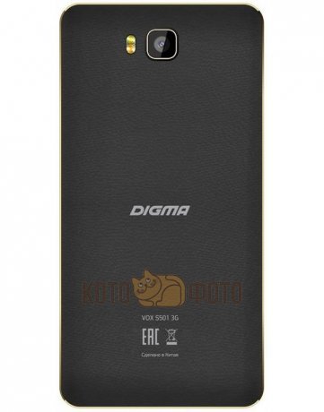 Смартфон Digma Vox S501 3G Black - фото 3