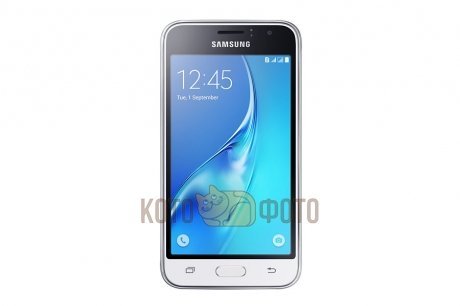 Смартфон Samsung Galaxy J1 (2016) gold SM-J120F White - фото 2