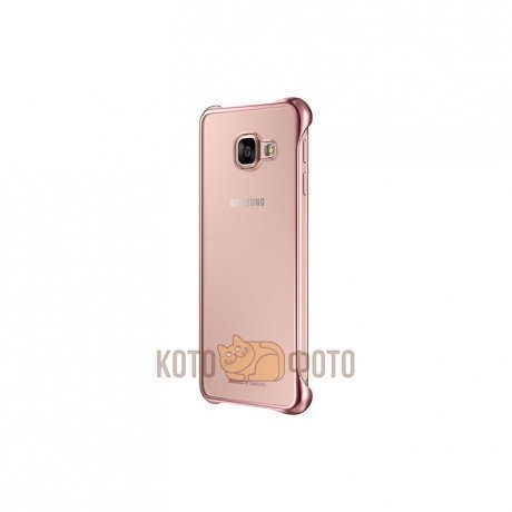 Чехол Samsung ClearCover для Galaxy A7 (A710) SAM-EF-QA710CZEGRU Pink - фото 3