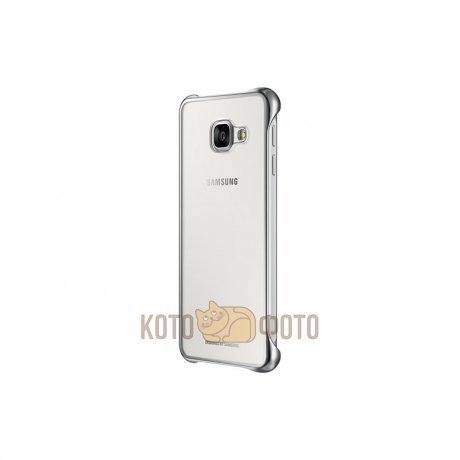 Чехол Samsung ClearCover для Galaxy A7 (A710) SAM-EF-QA710CSEGRU Silver - фото 3