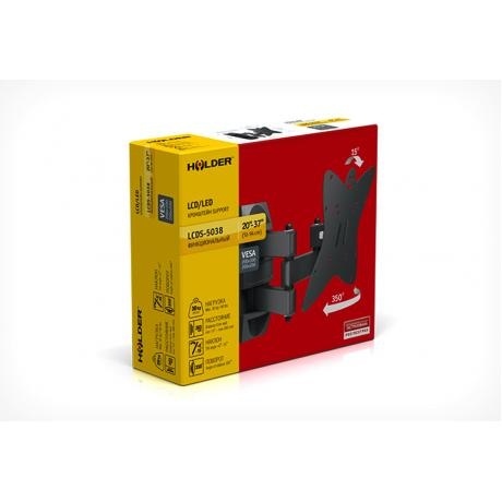 Кронштейн для телевизора Holder LCDS-5038 металлик - фото 2