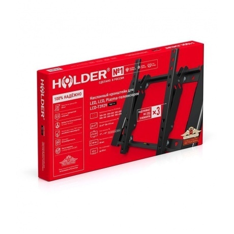 Кронштейн для телевизора Holder T3929-B черный - фото 3