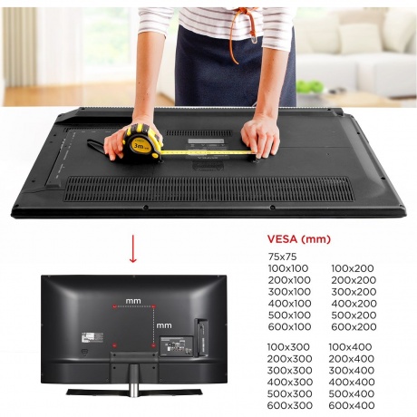 Кронштейн для телевизора Holder PTS-4006 черный - фото 14