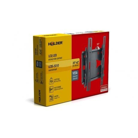 Кронштейн для телевизора Holder LCDS-5010 черный - фото 6