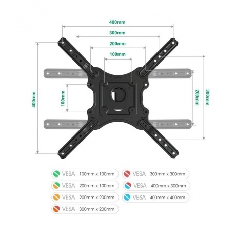 Кронштейн Onkron M4 черный - фото 2