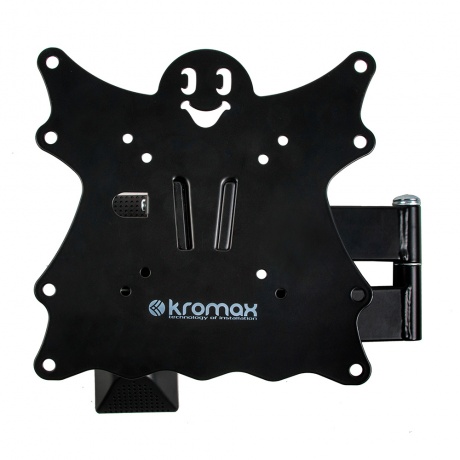 Кронштейн настенный Kromax CASPER-204 15-40&quot; (наклон -15°/+5°, поворот 180°, до 30 кг, черный) - фото 3