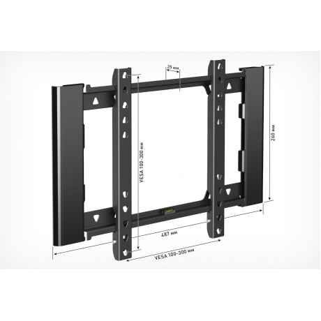 Кронштейн HOLDER LCD-F3919-B черный - фото 2