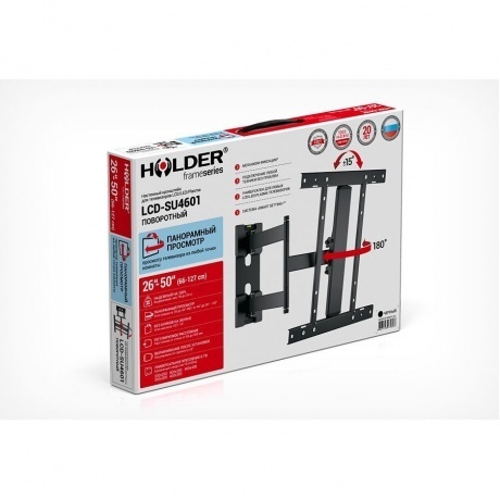 Кронштейн HOLDER LCD-SU4601-B черный - фото 4