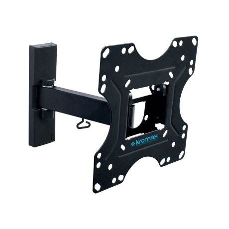 

Кронштейн настенный Kromax OPTIMA-213 20-43" (наклон +5°/-12°, поворот 180°, до 30 кг, черный)