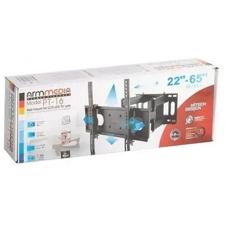 Кронштейн для телевизора Arm Media PT-16 черный 22"-65" макс.40к...