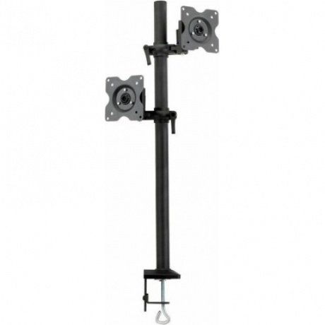 

Кронштейн для мониторов ЖК Kromax OFFICE-5 серый 13"-32" макс.12кг настольный поворот и наклон