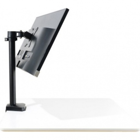 Кронштейн для мониторов ЖК Buro M3 черный 15"-27" макс.9кг крепление к столешнице поворот и наклон - фото 4
