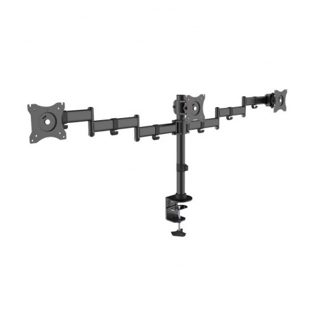 

Кронштейн для мониторов Arm Media LCD-T15 черный 15"-32" макс.30кг настольный поворот и наклон верт.перемещ.