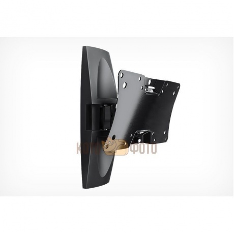 Кронштейн Holder LCDS-5062 черный глянец для тв 19-32 настенный +15 поворот 50 (до 30кг) - фото 6