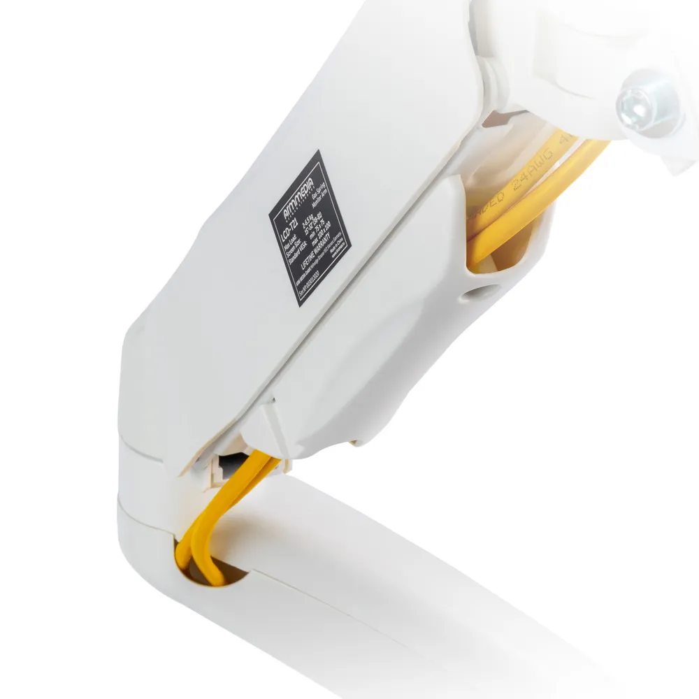 Кронштейн для мониторов Arm Media LCD-T21w (макс.6.5кг) белый - фото 9