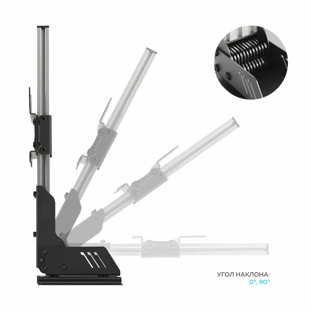 Кронштейн для телевизора Onkron CR1S (макс.30кг) черный - фото 5