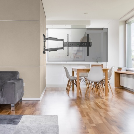 Кронштейн для телевизора Onkron NP47 (макс.35кг) черный - фото 3