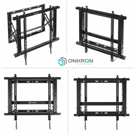 Кронштейн для телевизора Onkron PRO7M (макс.45кг) черный - фото 2
