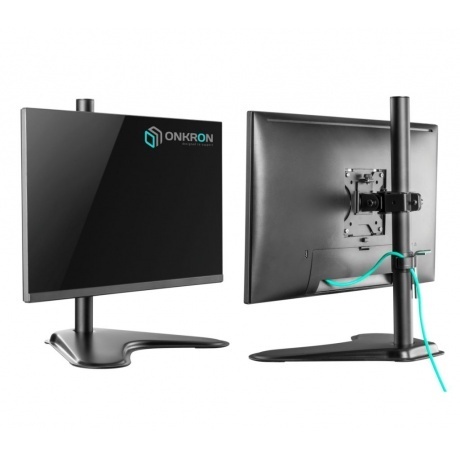 Кронштейн для мониторов Onkron D101FS (макс.8кг) черный - фото 6