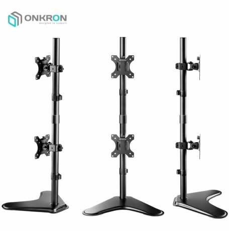 Кронштейн для мониторов Onkron D208FS (макс.16кг) черный - фото 2