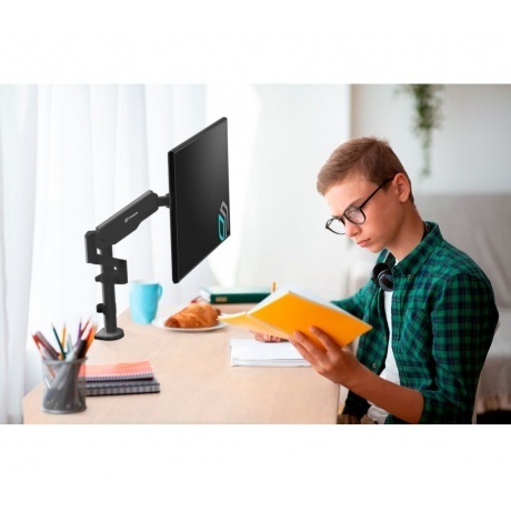 Кронштейн для мониторов Onkron G70 (макс.8кг) черный - фото 9