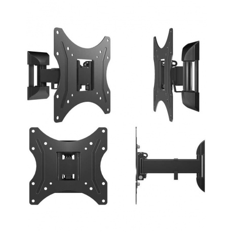 Кронштейн для телевизора Onkron NP24 (макс.35кг) Black - фото 2