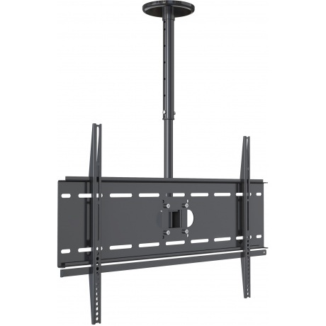 Кронштейн для телевизора Cactus CS-CP04-R черный 37"-70" макс.81.6кг потолочный поворот и наклон - фото 2