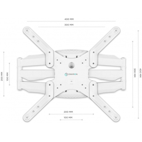 Кронштейн Onkron M5W белый - фото 3