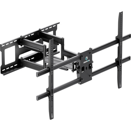 Кронштейн для телевизора Onkron M10 черный 42"-110" макс.100кг настенный поворотно-выдвижной и наклонный