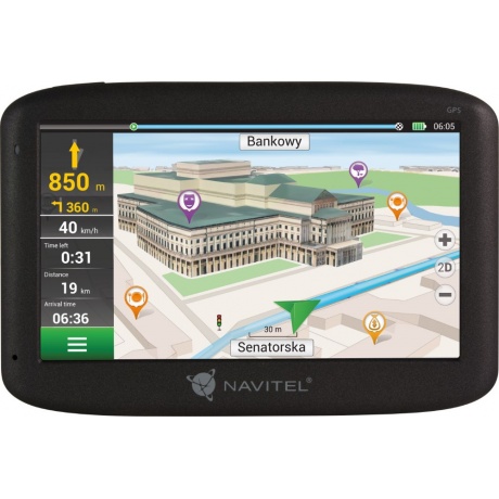Навигатор Автомобильный GPS Navitel MS500 5&quot; - фото 1