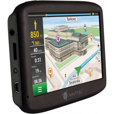 Навигатор Автомобильный GPS Navitel MS500 5&quot; - фото 3