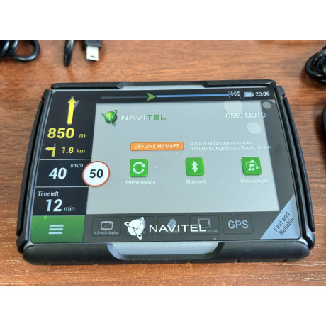 Навигатор Navitel G550 Moto хорошее состояние - фото 5