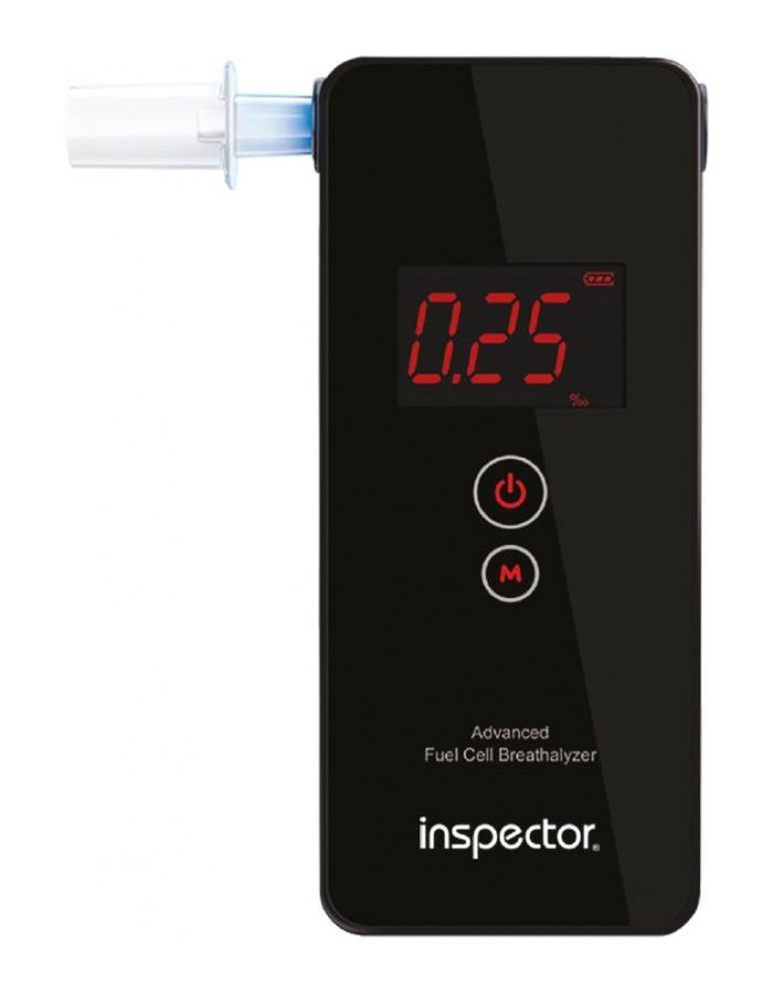 Алкотестер Inspector AT750 цифровой алкотестер профессиональный анализатор алкоголя с жк дисплеем точность