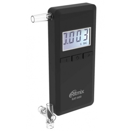 Алкотестер Ritmix RAT-650 электрохимический черный - фото 9
