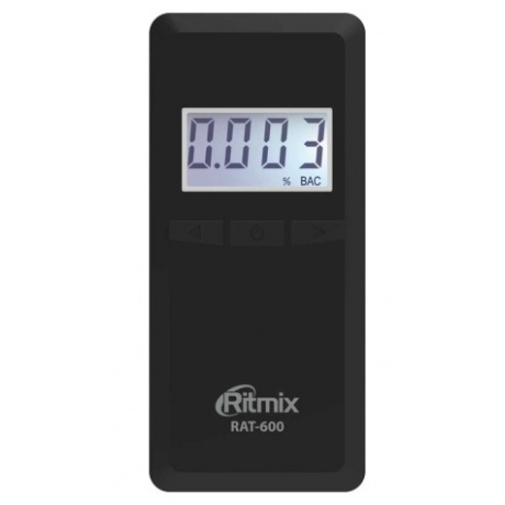 Алкотестер Ritmix RAT-650 электрохимический черный - фото 10