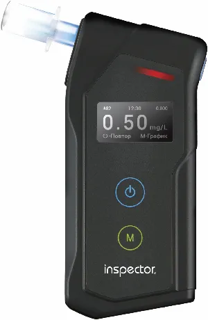 Алкотестер Inspector AT1100 электрохимический черный