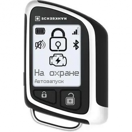 Охранная система Scher-Khan T4 с обратной связью дистанционный запуск BluetoothGSM брелок с ЖК дисплеем 12895₽