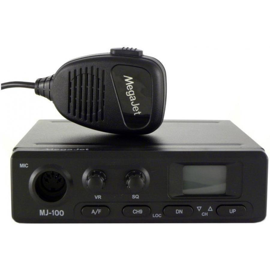 Автомобильная радиостанция Megajet 100 p/c AM/FM 120кан 7-8W