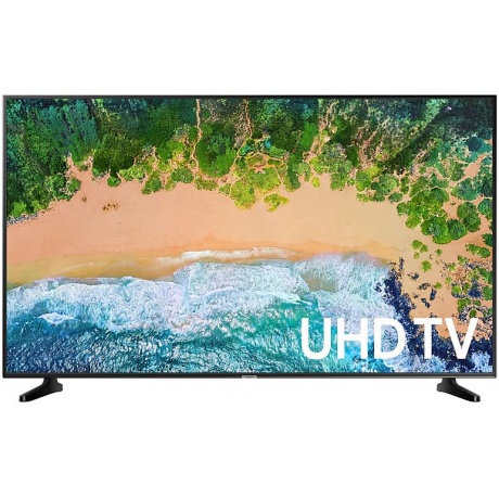 Телевизор Samsung UE55NU7090UXRU черный - фото 2