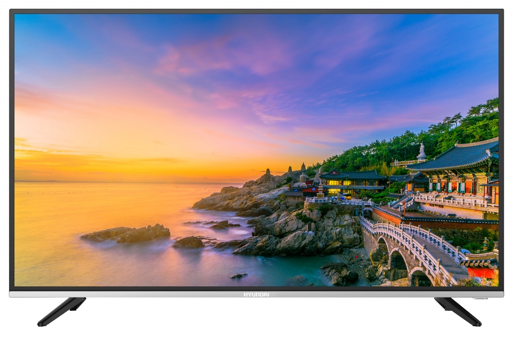 

Телевизор Hyundai 55" H-LED55F401BS2 черный